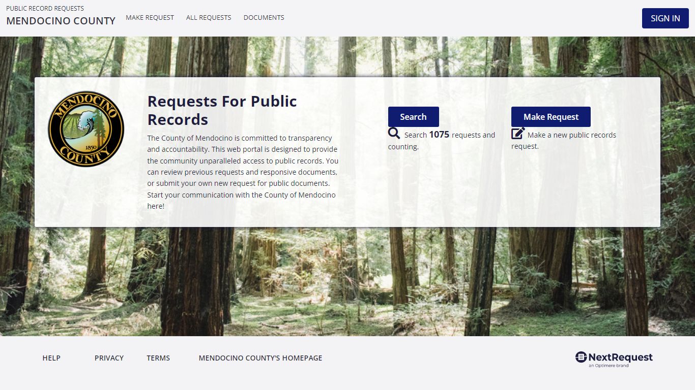 Requests for Public Records
